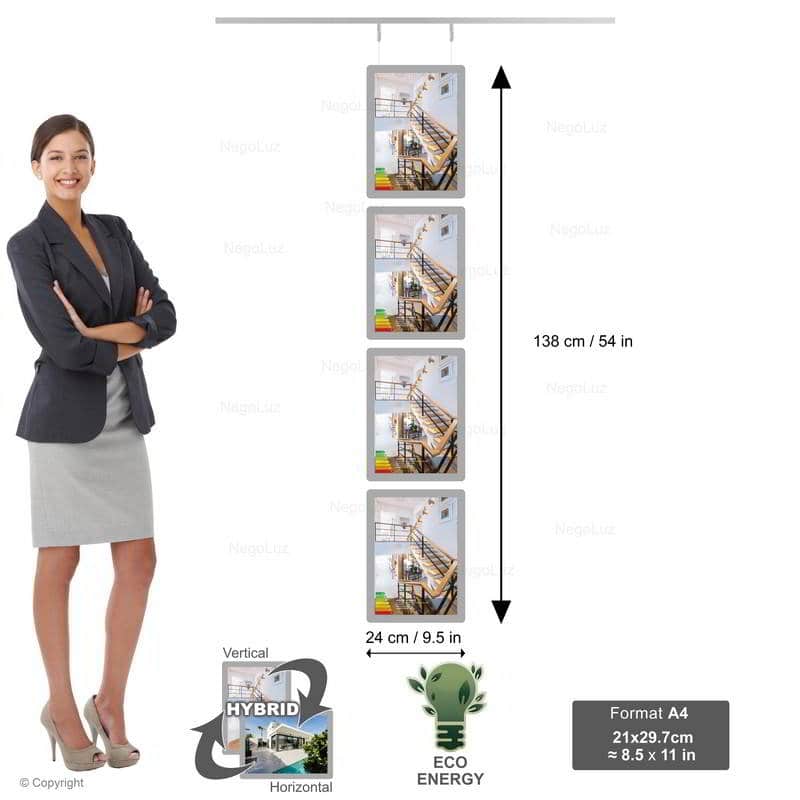 Ecran Vitrine Agence Immobiliere A4v 4r1c