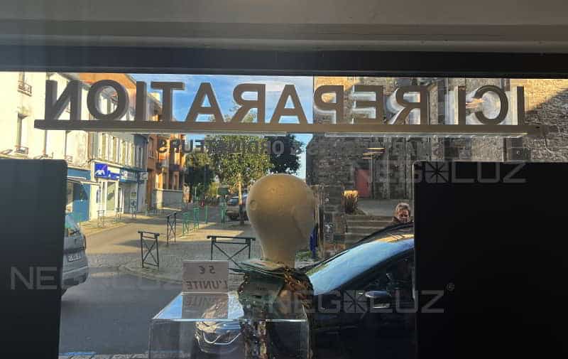 - NegoLuz Malta Led Letter Front Window